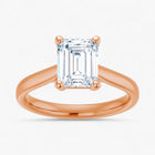 The Signature Cathedral Solitaire Engagement Ring | Emerald