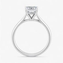 The Signature Cathedral Solitaire Engagement Ring | Emerald