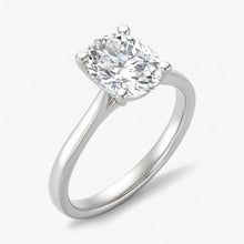 The Signature Cathedral Solitaire Engagement Ring | Oval