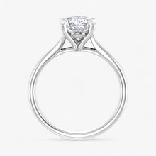 The Signature Cathedral Solitaire Engagement Ring | Oval
