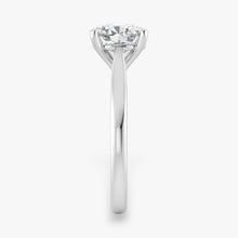 The Signature Cathedral Solitaire Engagement Ring | Oval
