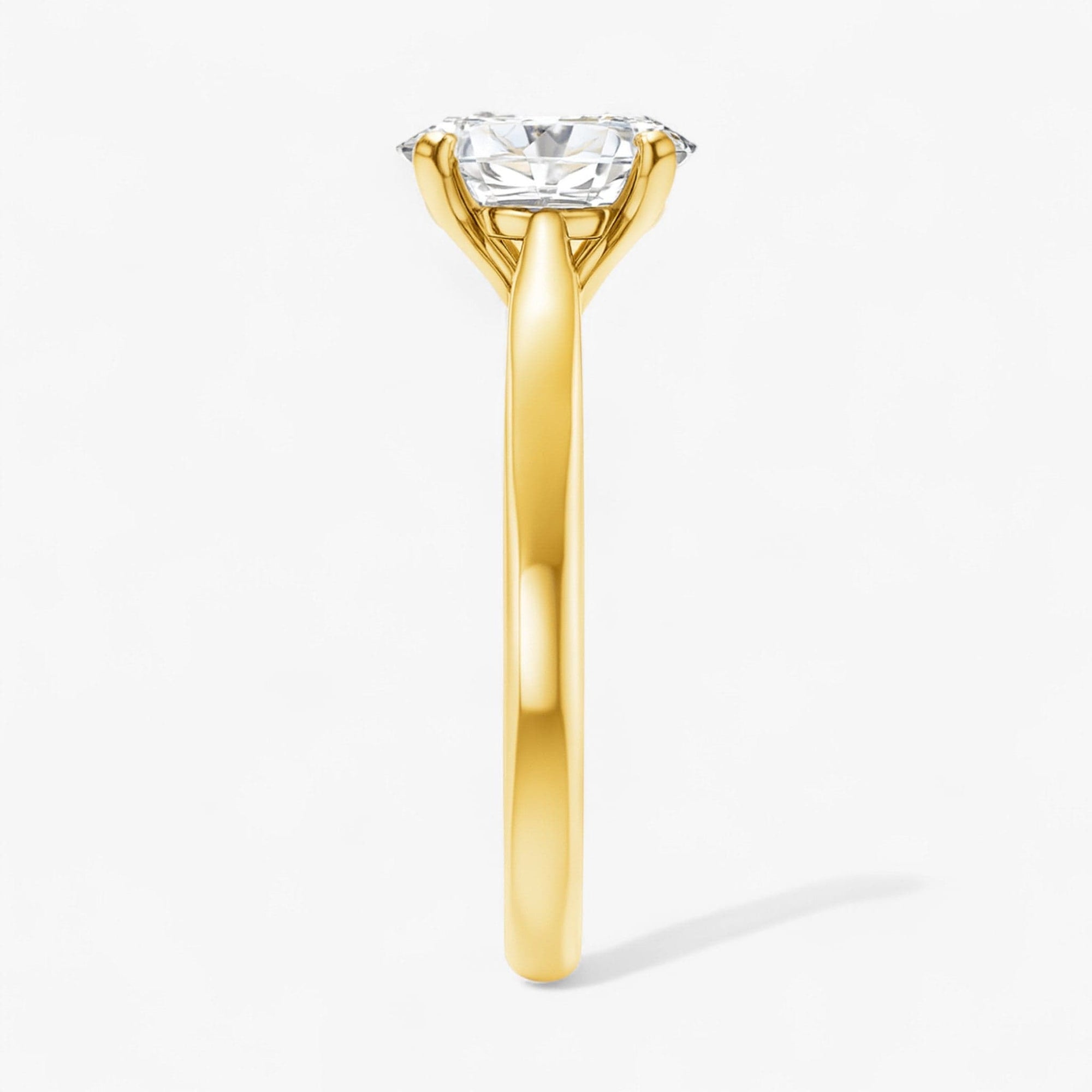 The Signature Cathedral Solitaire Engagement Ring | Oval