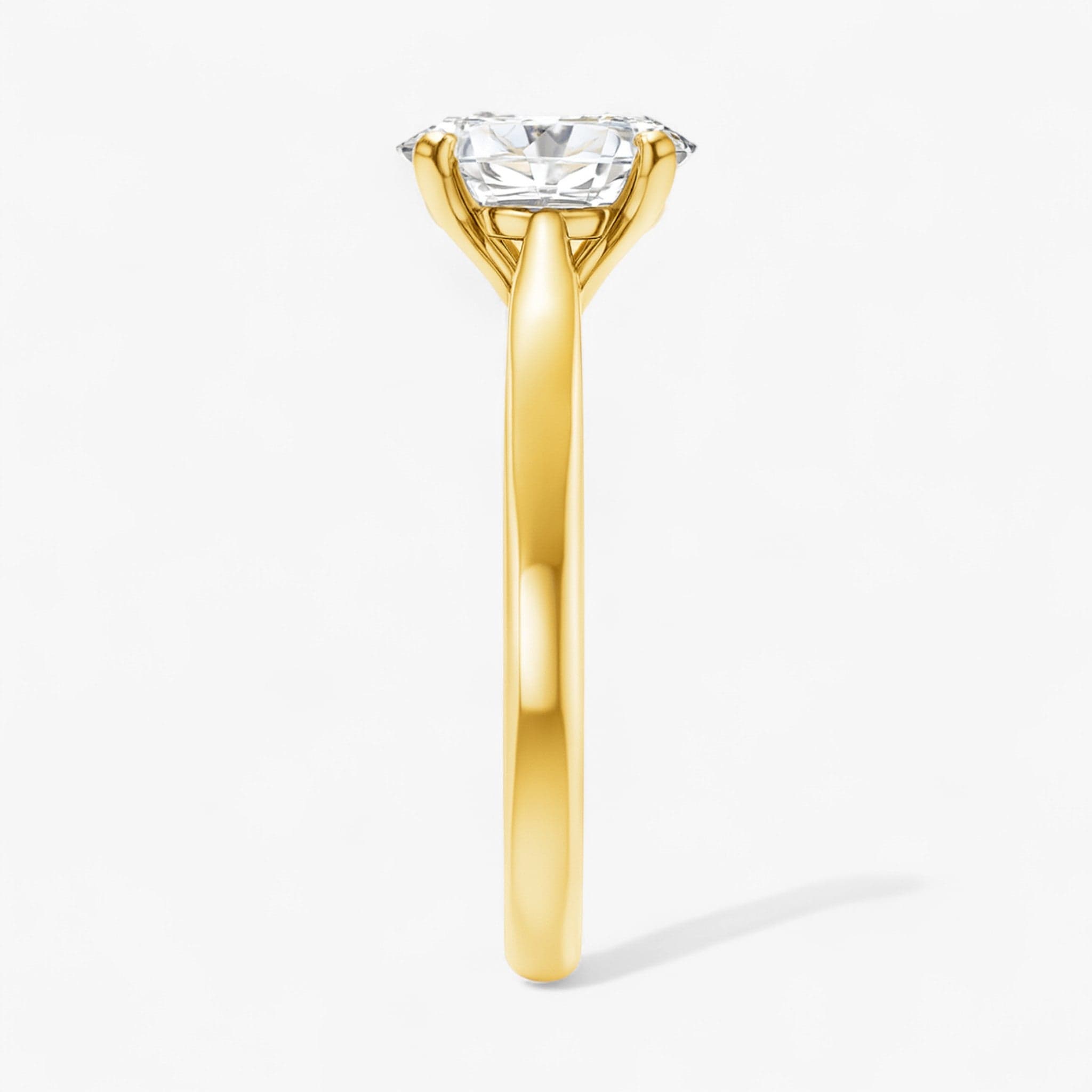 The Signature Cathedral Solitaire Engagement Ring | Oval