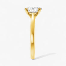 The Signature Cathedral Solitaire Engagement Ring | Oval