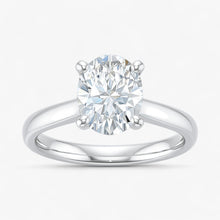 The Signature Cathedral Solitaire Engagement Ring | Oval