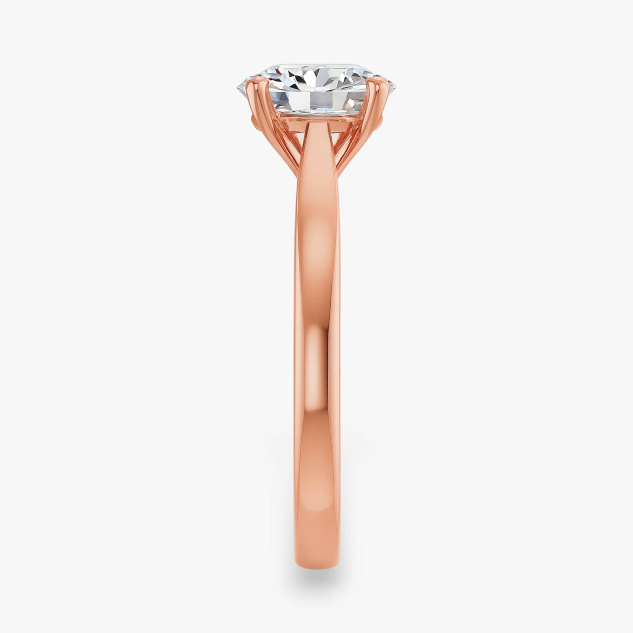 The Signature Cathedral Solitaire Engagement Ring | Oval