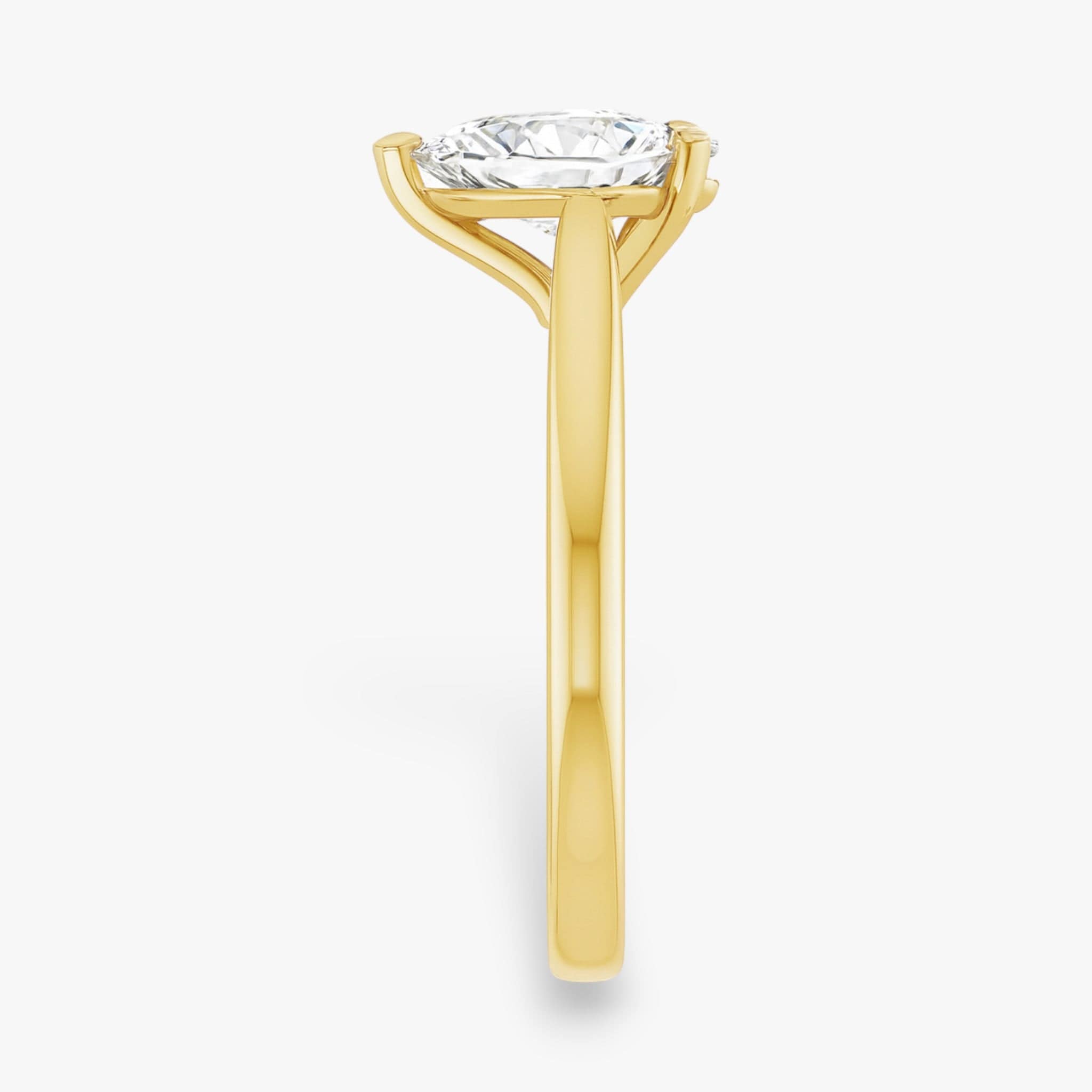 The Signature Cathedral Solitaire Engagement Ring | Pear
