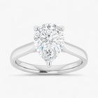 The Signature Cathedral Solitaire Engagement Ring | Pear