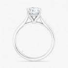 The Signature Cathedral Solitaire Engagement Ring | Cushion