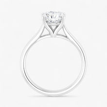 The Signature Cathedral Solitaire Engagement Ring | Cushion