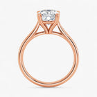 The Signature Cathedral Solitaire Engagement Ring | Cushion