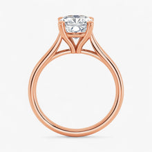 The Signature Cathedral Solitaire Engagement Ring | Cushion