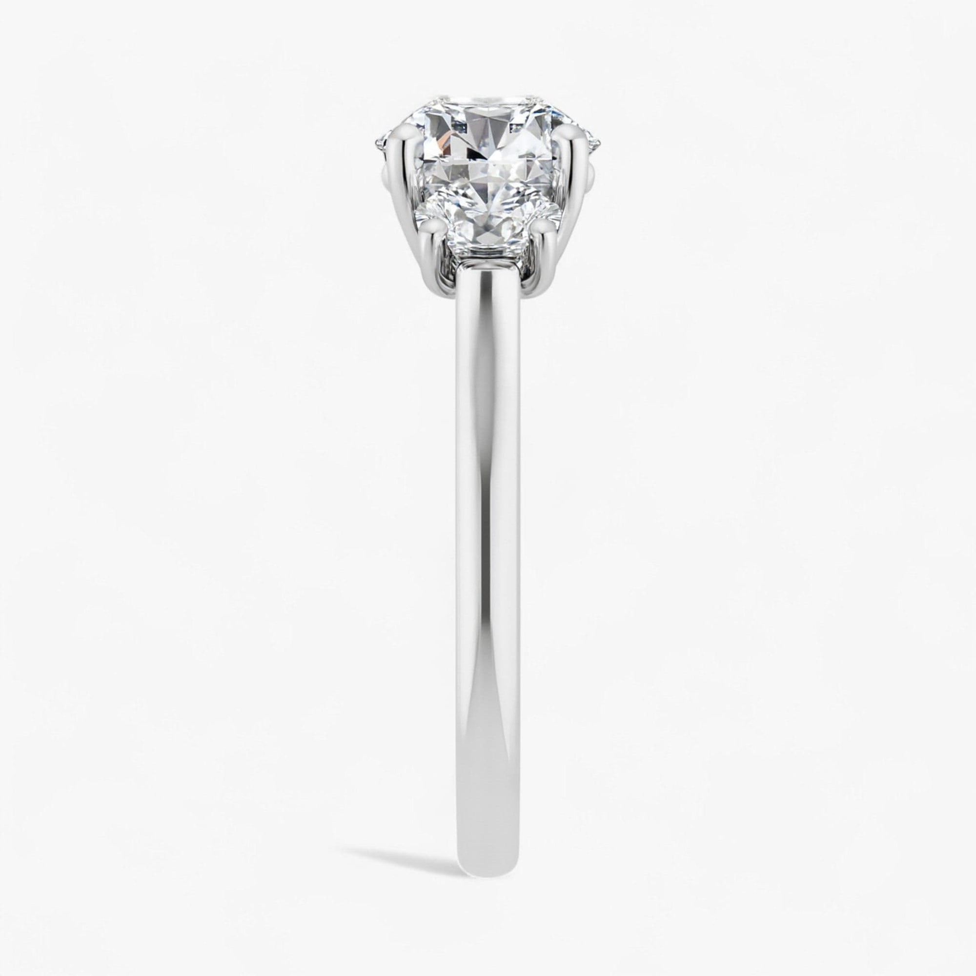 The Classic 3-Stone Engagement Ring | Round
