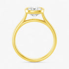 The Classic Bezel Engagement Ring | Cushion