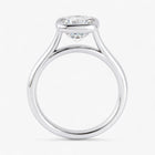 The Classic Bezel Engagement Ring | Cushion