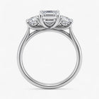 The Classic 3-Stone Engagement Ring | Emerald