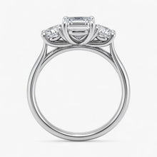 The Classic 3-Stone Engagement Ring | Emerald