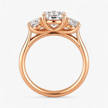 The Classic 3-Stone Engagement Ring | Oval