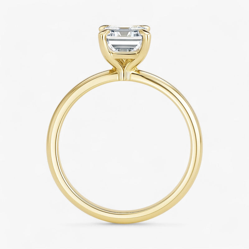 The Timeless Solitaire Engagement Ring | Emerald