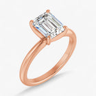 The Classic 4-Prong Solitaire Engagement Ring | Emerald