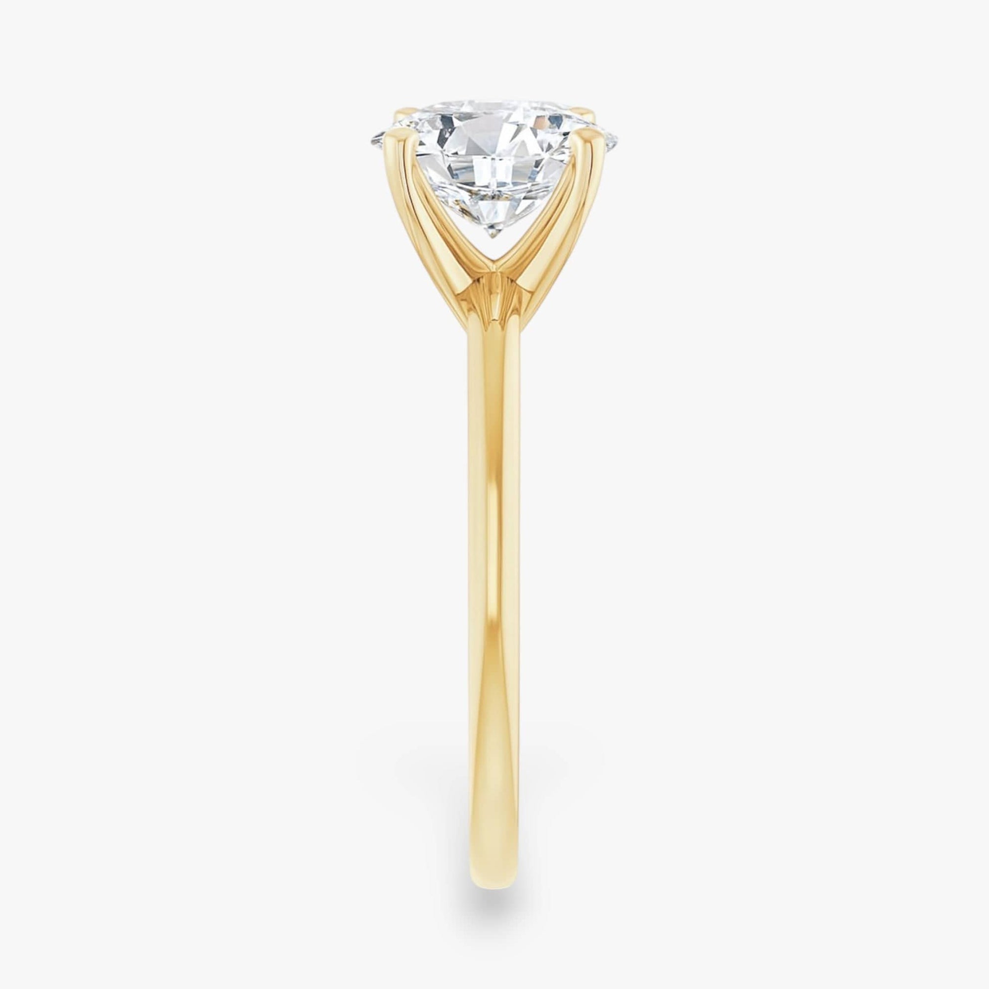 The Classic 4-Prong Solitaire Engagement Ring | Oval