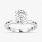 The Classic 4-Prong Solitaire Engagement Ring | Oval