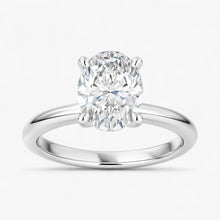 The Classic 4-Prong Solitaire Engagement Ring | Oval
