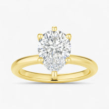 The Classic 4-Prong Solitaire Engagement Ring | Pear