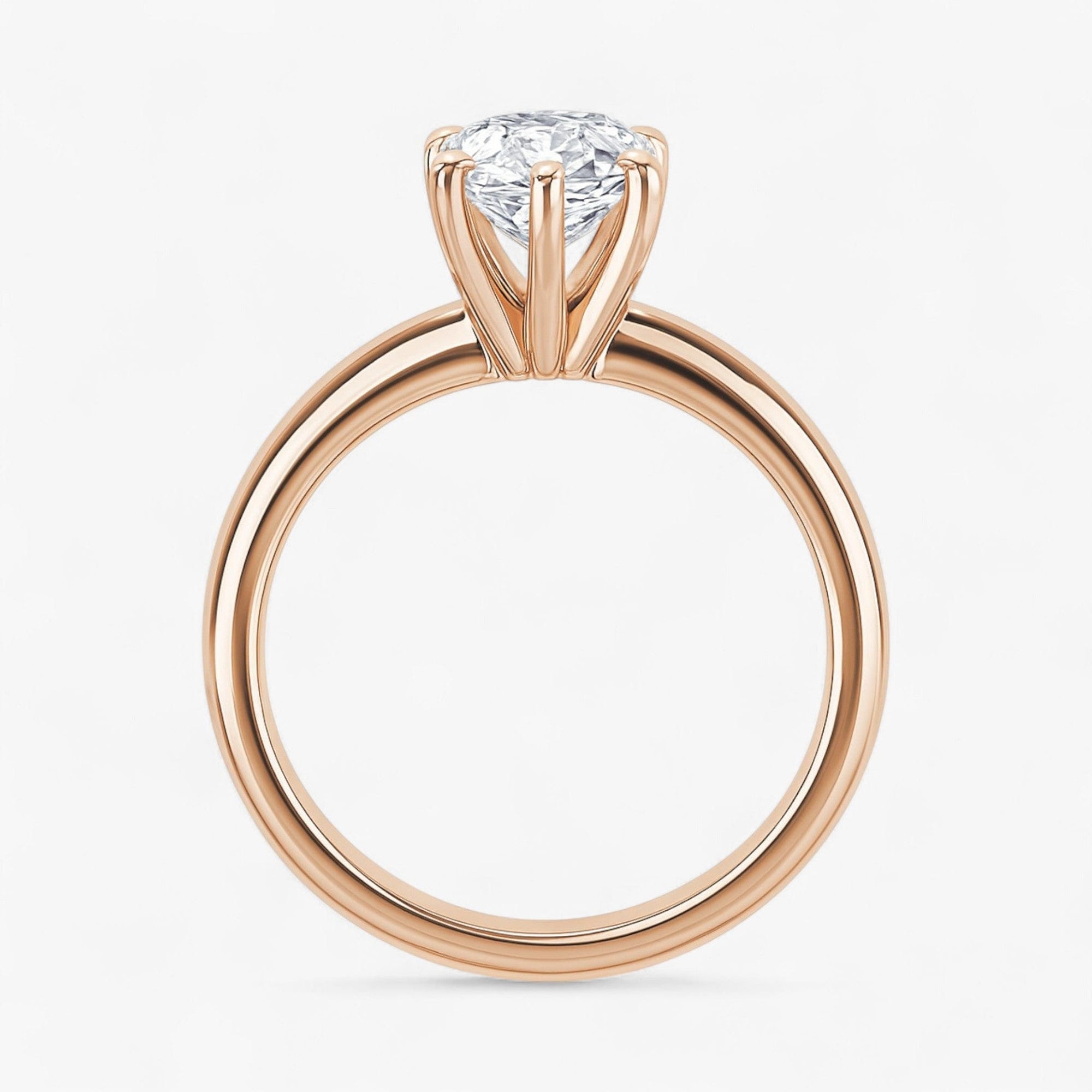 The Classic 4-Prong Solitaire Engagement Ring | Pear