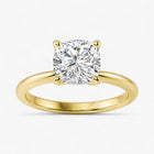 The Classic 4-Prong Solitaire Engagement Ring | Cushion