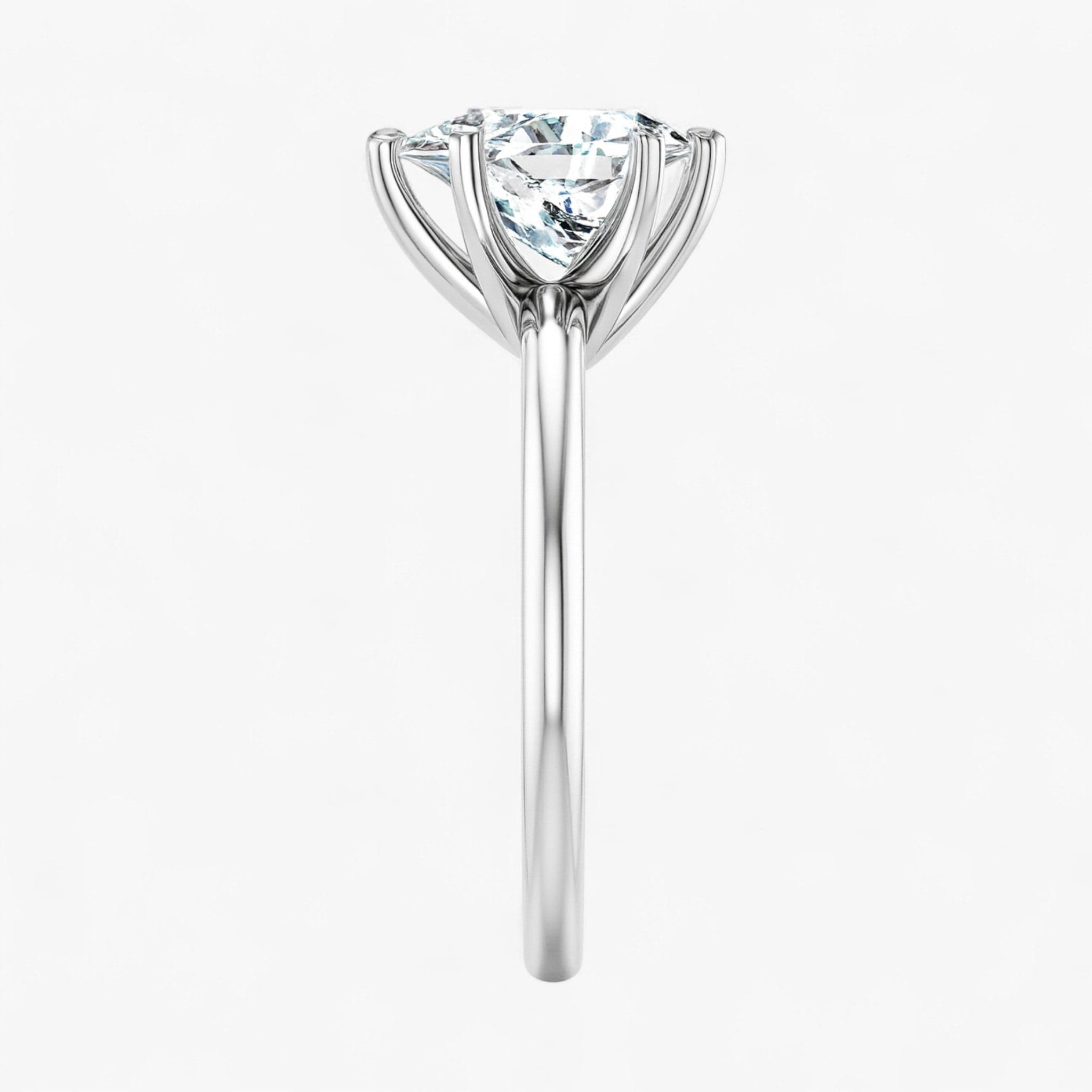 The Classic 4-Prong Solitaire Engagement Ring | Pear
