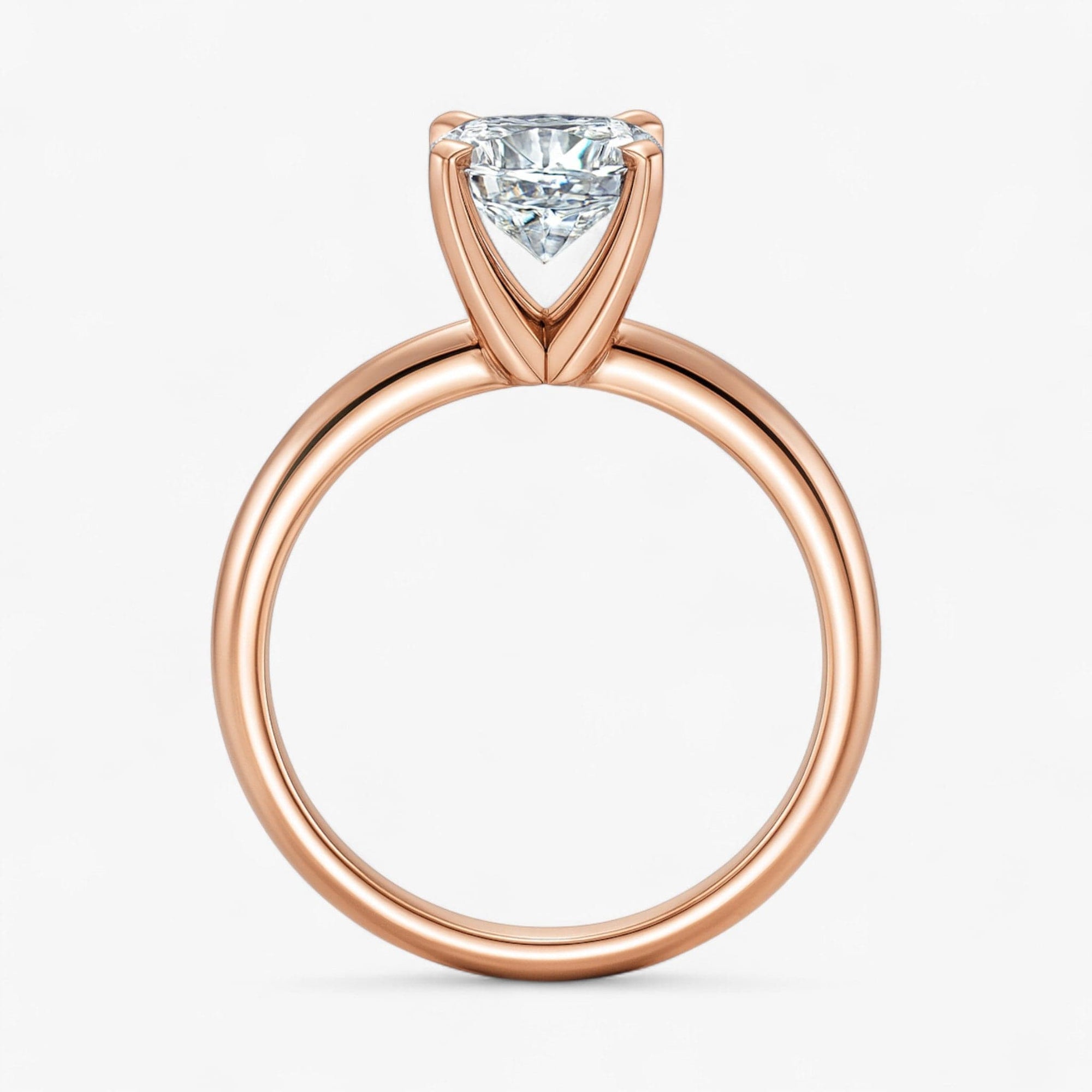 The Classic 4-Prong Solitaire Engagement Ring | Cushion