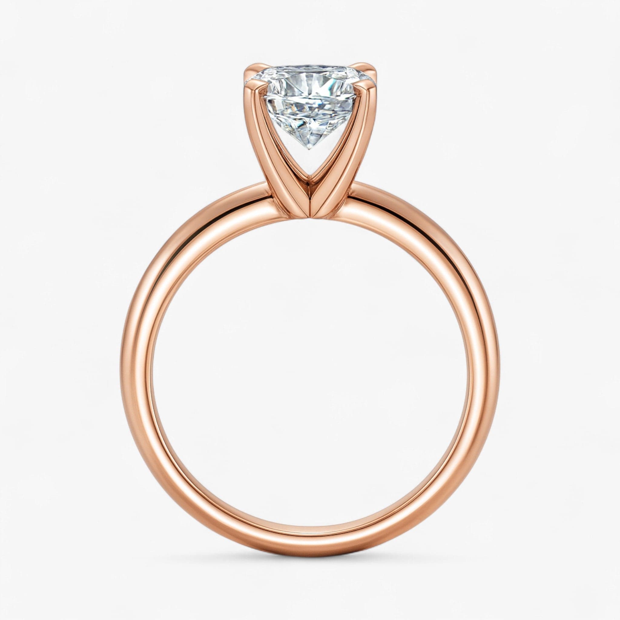 The Classic 4-Prong Solitaire Engagement Ring | Cushion