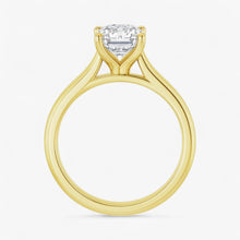 The Timeless Cathedral Solitaire Engagement Ring | Emerald