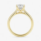 The Timeless Cathedral Solitaire Engagement Ring | Oval