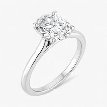 The Timeless Cathedral Solitaire Engagement Ring | Oval