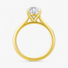The Timeless Cathedral Solitaire Engagement Ring | Pear