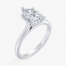 The Timeless Cathedral Solitaire Engagement Ring | Pear