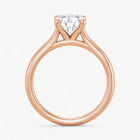 The Timeless Cathedral Solitaire Engagement Ring | Cushion