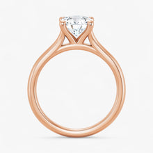 The Timeless Cathedral Solitaire Engagement Ring | Cushion