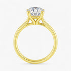 The Signature Cathedral Solitaire Engagement Ring | Round