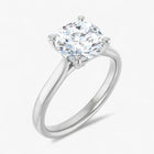 The Signature Cathedral Solitaire Engagement Ring | Round