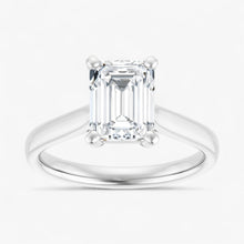 The Signature Cathedral Solitaire Engagement Ring | Emerald