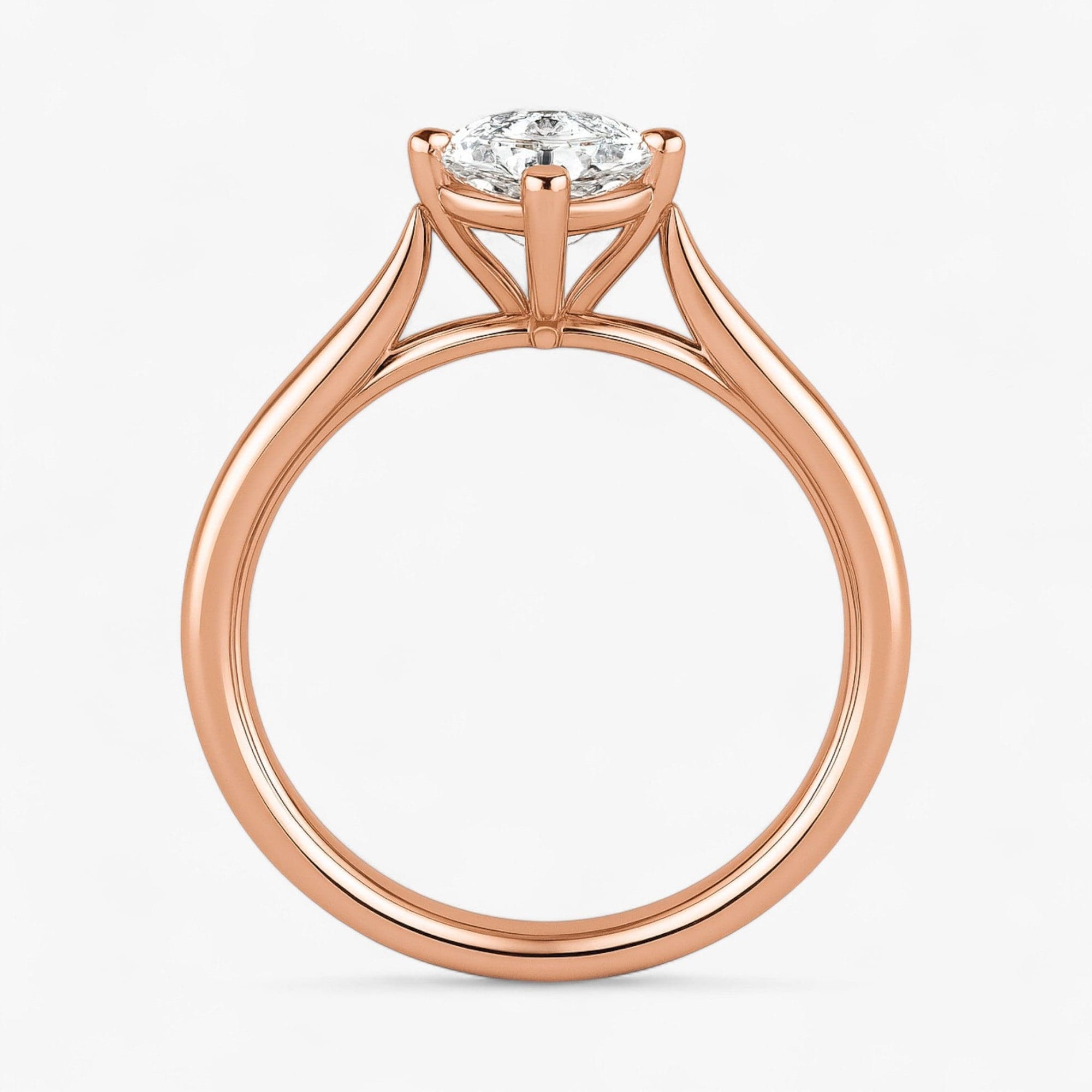 The Signature Cathedral Solitaire Engagement Ring | Pear