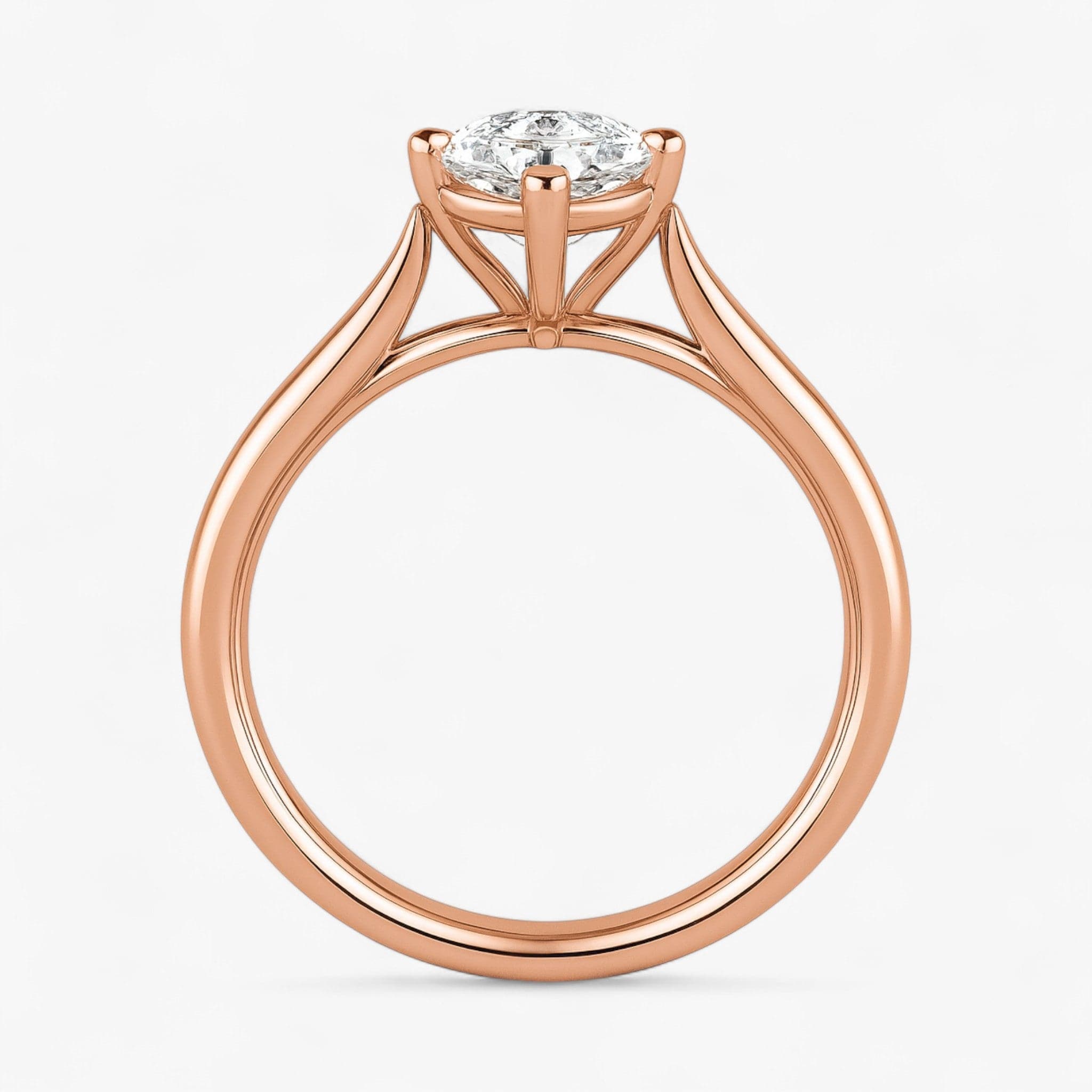 The Signature Cathedral Solitaire Engagement Ring | Pear
