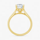 The Signature Cathedral Solitaire Engagement Ring | Cushion