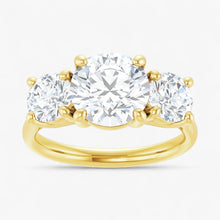 The Classic 3-Stone Engagement Ring | Round
