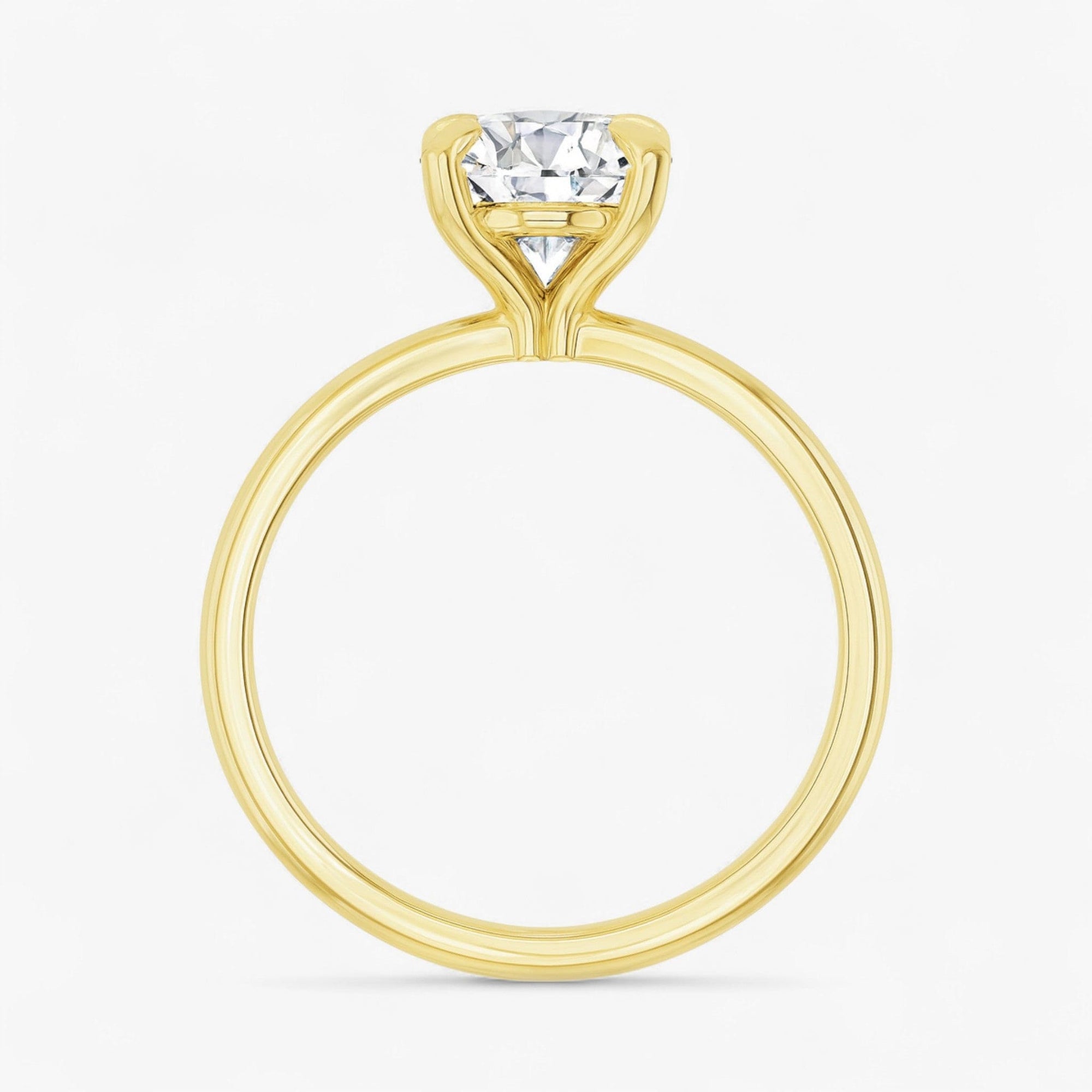 The Timeless Solitaire Engagement Ring | Round