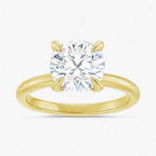 The Timeless Solitaire Engagement Ring | Round