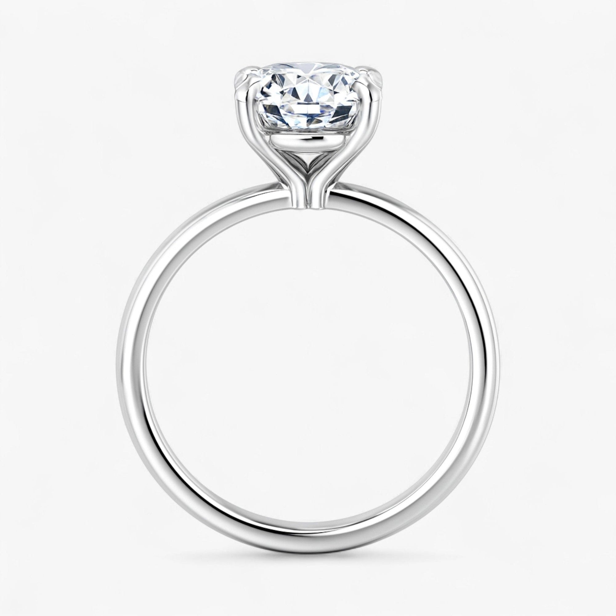 The Timeless Solitaire Engagement Ring | Round